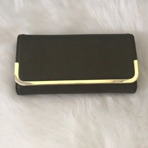 Charming Charlie Olive Wallet